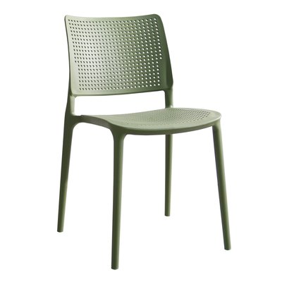Chaise de terrasse en plastique, RIGA OVIALA