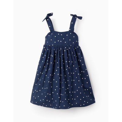 Robe en Popeline à Pois ZIPPY