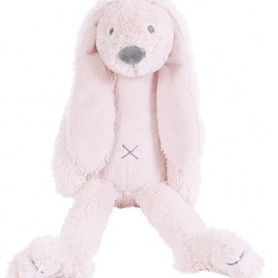 Peluche Lapin Richie rose clair 58 cm HAPPY HORSE