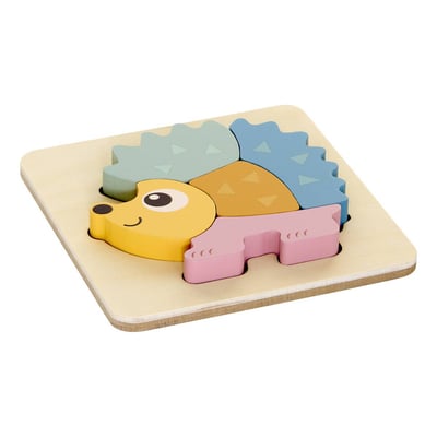 Puzzle éveil en bois Elio 12x12cm ATMOSPHERA FOR KIDS