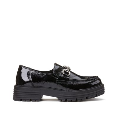 Mocassins Cuir, Semelle Chunky JONAK