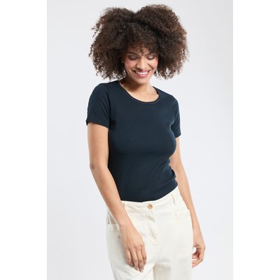 T-shirt uni col rond en coton PLOGOFF ARMOR-LUX