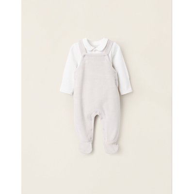 Body à Pois + Combi-Short en Velours ZIPPY