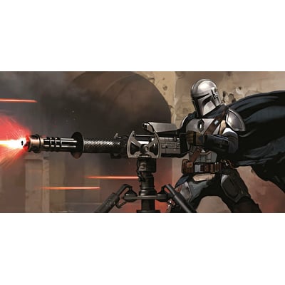 Papier peint Komar - Star Wars The Mandalorian Blaster - 500 x 250 cm HEXOA