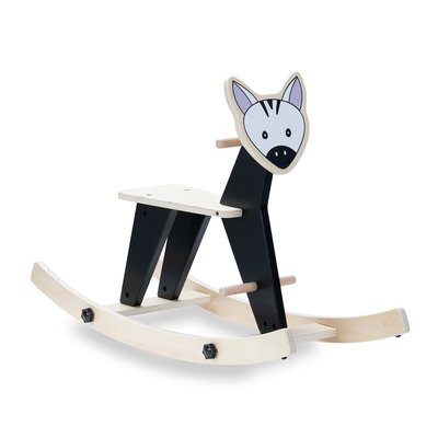 Rock N Swing Zebra Wooden Rocker HAUCK
