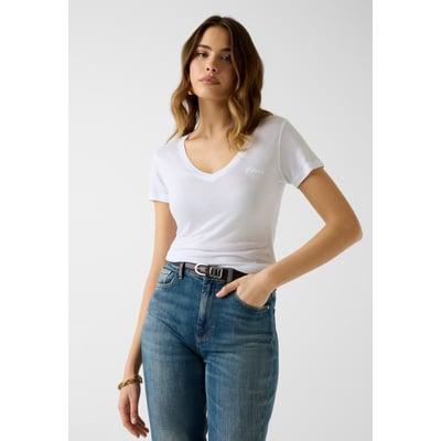 T-Shirt Col V GUESS