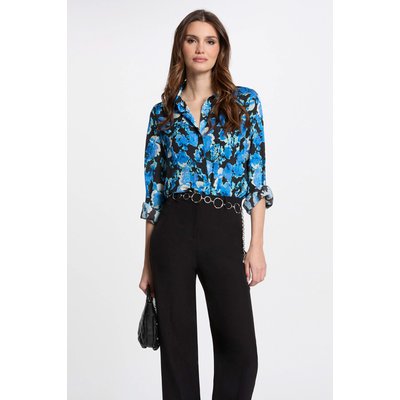 Chemise manches longues imprimée MORGAN