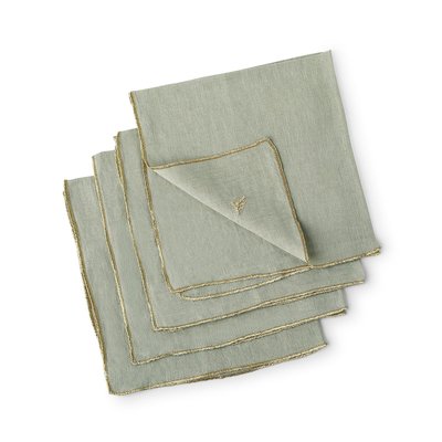 Serviette de table (x4) lin lavé CAMILLE FEBRONIE