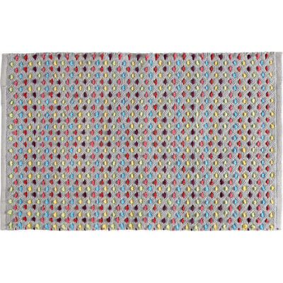 Tapis de bain déco en coton chenille CONFETTI GUY LEVASSEUR