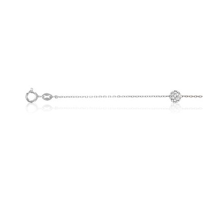 Bracelet en argent 925 et cristal CLEOR
