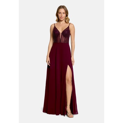 Robe de soirée à broderies VERA MONT