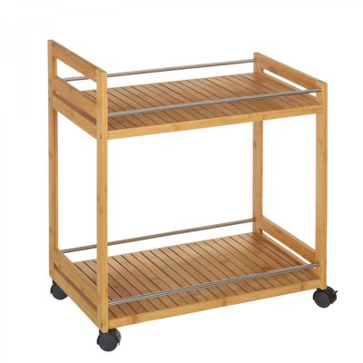 Table Roulante Bambou Desserte WADIGA