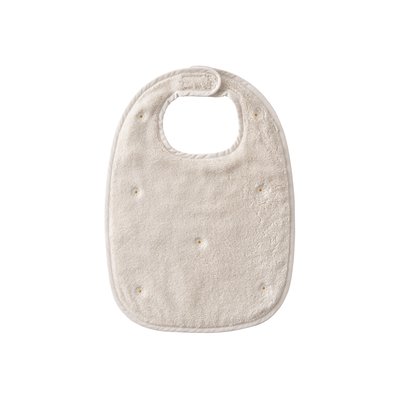 Bavoir coton ZEPHIRE CARRE BLANC