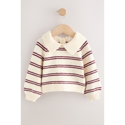 Pull avec col rayé NEXT