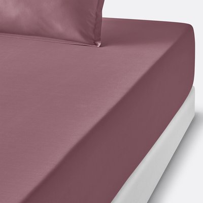 Drap housse percale coton, bonnet 35cm, Scenario LA REDOUTE INTERIEURS