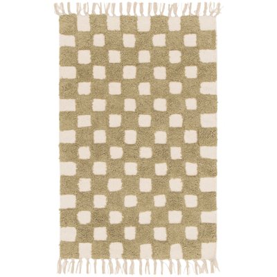 Tapis enfant à carreaux 100% coton MAEL AFK LIVING