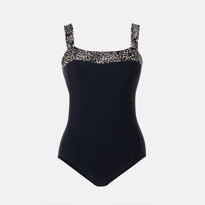 Maillot de bain 1 pièce forme bustier LA REDOUTE COLLECTIONS PLUS