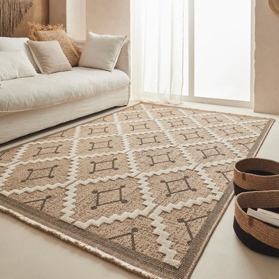 Tapis intérieur extérieur à motif géométrique TULUM NAZAR RUGS
