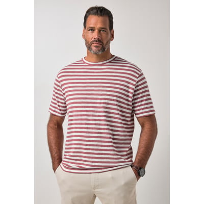 T-shirt texturé à rayures - jusqu'au 8 XL JP1880
