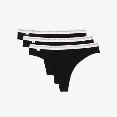 3er-Pack Strings aus Baumwolle LACOSTE