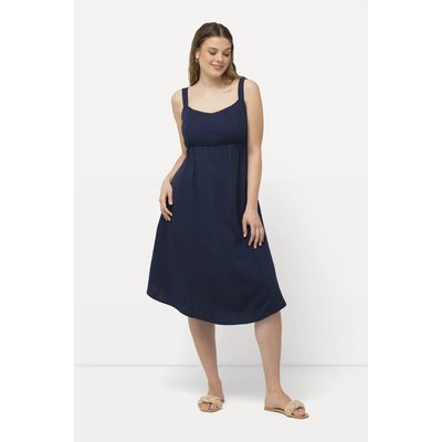 Robe midi en mousseline sans manches ULLA POPKEN