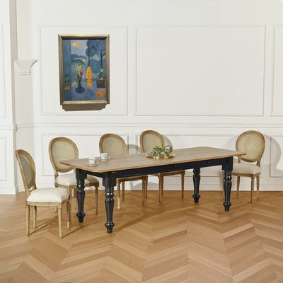 Table rectangulaire en chêne 8/10 couverts ALEXIS ROBIN DES BOIS