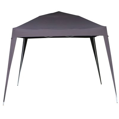 Tonnelle de jardin pliante gris anthracite 300x300x200cm WADIGA