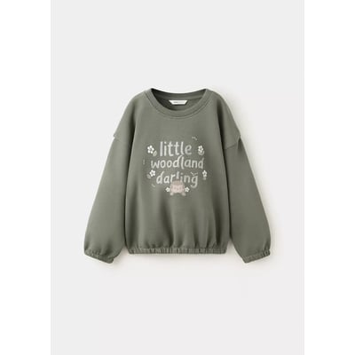 Sweat-shirt coton imprimé MANGO BABY