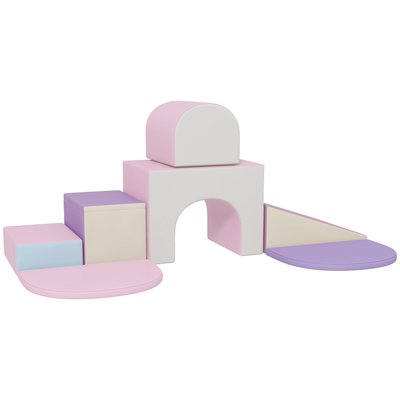 Ensemble de jeux mous pour enfants Revêtement HOMCOM