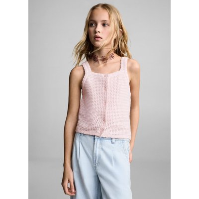 Top maille boutons MANGO KIDS
