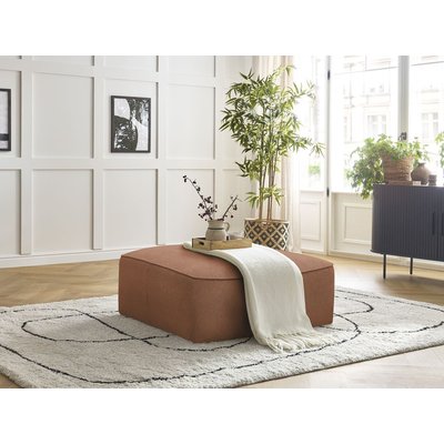 Pouf tissu chiné, LEOPOLD BOBOCHIC