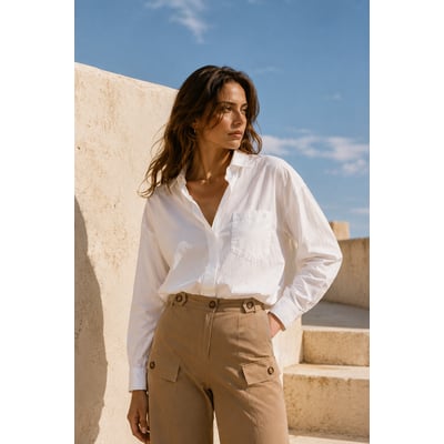 Chemise uni CHARLY LA PETITE ETOILE