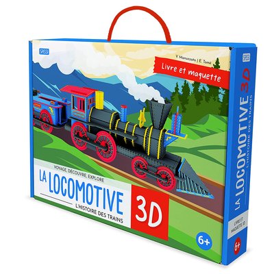 Construis la locomotive 3D SASSI JUNIOR