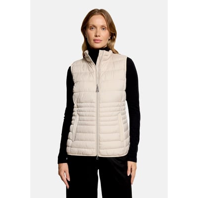 Veste sans manches matelassée à col droit BETTY BARCLAY