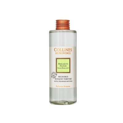 Recharge Diffuseur de parfum BERGAMOTE FRAÎCHE COLLINES DE PROVENCE