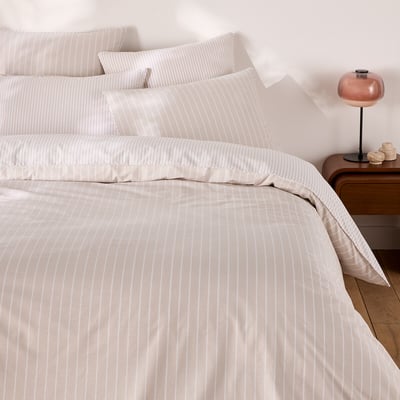 Edward Duvet Cover in Cotton Percale LA REDOUTE INTERIEURS