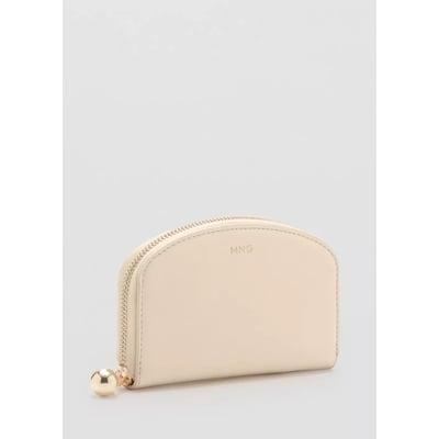 Portefeuille moyen avec mini perles MANGO