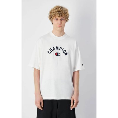 Kurzarm-T-Shirt Halbkreis-Logo CHAMPION