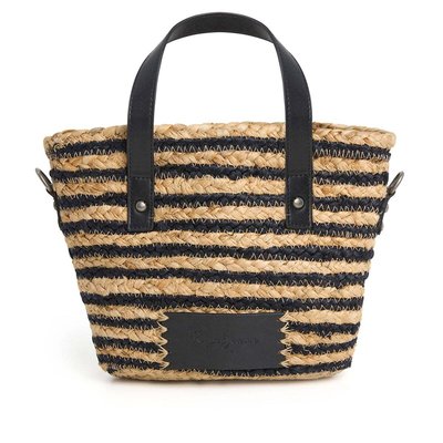 Sac À Rayures En Jute PEPE JEANS