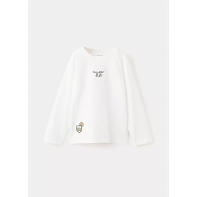 T-shirt oversize détails imprimés MANGO BABY