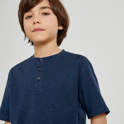 T-shirt col tunisien LA REDOUTE COLLECTIONS