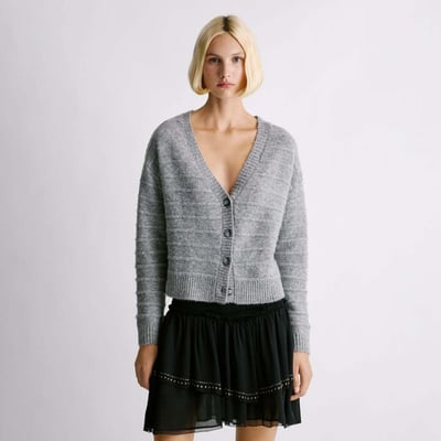 Cardigan À Col V En Maille PEPE JEANS