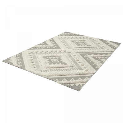 Tapis salon et chambre tissé motif ethnique BAIME UN AMOUR DE TAPIS