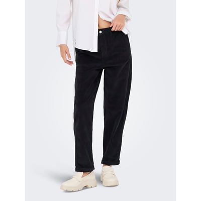Pantalon carotte en velours ONLY