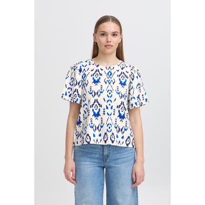Blouse with short sleeve ICHI