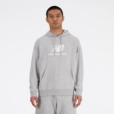 Sport Essentials French Terry Logo Hoodie capuche manches longues ESSENTIALS. NEW BALANCE