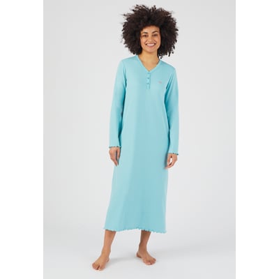 Chemise de nuit maille interlock côtelée DAMART