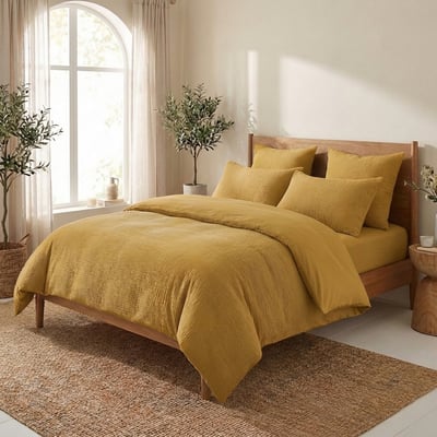 Parure de lit en Gaze de Coton - Coton 57 fils EDEN