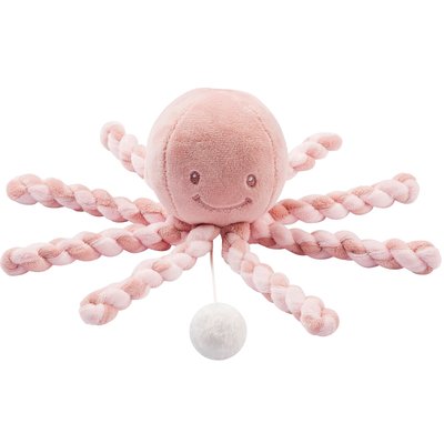 Peluche Pieuvre musicale NATTOU