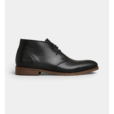 Bottines Leo En Cuir Veau Velours Et Cuir Lisse COMPTOIR GL